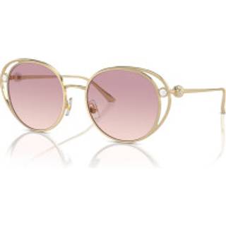 Jimmy Choo JC4003HB 300668 53 Solbriller Kvinder Guld - Gold - 53mm