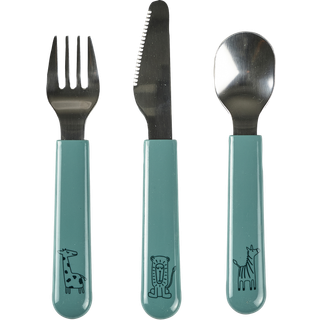 Mepal Mio Little Farm børnebestik mint 3 stk