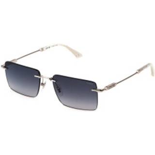 Police SPLP35 HORIZON 12 0579 57 Solbriller Mænd Silver - Shiny Palladium - 57mm