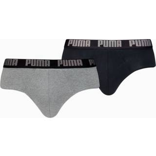 Puma 2-pak Men Everyday Brief - Black/Grey - Small