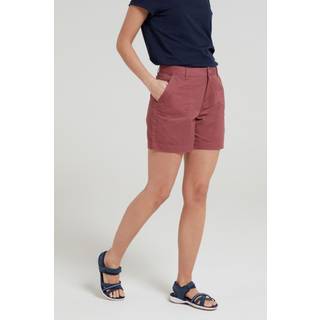 Mountain Warehouse Mountain Warehouse Pink Bayside 100% Cotton Womens Shorts - 12
