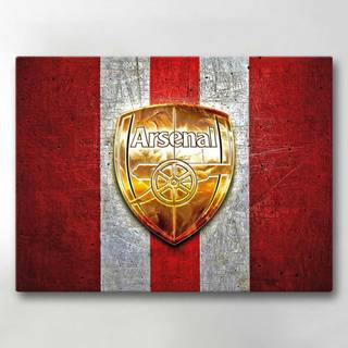 Lærredsbillede / Lærredstryk - Arsenal - 40x30 cm - Lærred