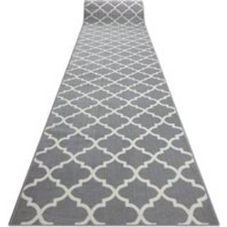 Fortovet BCF MORAD Trelis Marokkansk kløver grå / fløde 70 cm 70x150 cm