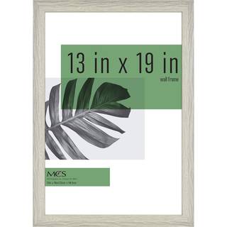 MCS Studio Gallery 13x19 Billeder Ramme Gr? Woodgrain Rektangel Foto til fotosplakater og kunsttryk (1-pack)