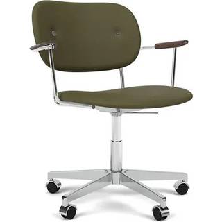 Audo Co Task Chair Kontorstol Polstret Dark Stained Oak & Sierra 0441