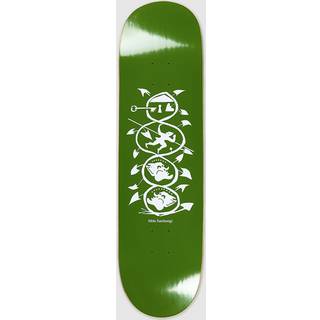 "Polar Skate The Spiral of Life 8.125"" Skateboard deck" - Uni - green