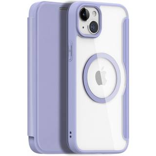 iPhone 15 Plus - Dux Ducis Skin X Pro Flip Magsafe cover - Lilla