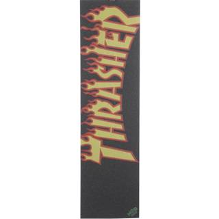 Thrasher Griptape fra MOB Flame Logo Sort 9 x 33"
