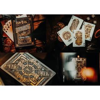 Teori11 Piratkopiering Premium Luxury Spelkort Pokerstorlek Standardindexfolie Spelkort