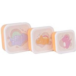 SARO BABY Madkassesæt - Mustard - 3 stk.