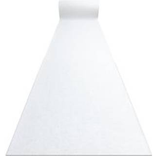 Gummibelægning RUMBA 1950 Bryllup enkelt farve hvid 140cm 140x1050 cm