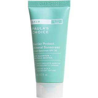 Paula's Choice CALM Barrier Protect Mineral Solfaktor SPF 30 15 ml Rødme