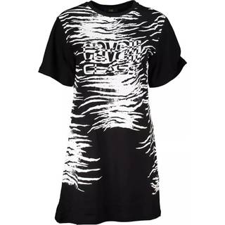 Cavalli Class Black Cotton Women Dress