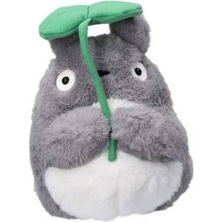 My Neighbor Totoro Nakayoshi Plush Figure Big Totoro with leaf 21 cm