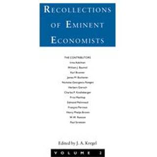 Recollections of Eminent Economists