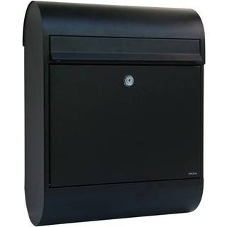 Me-fa postkasse ruby 864 sort lille cylinder 350x450x150mm