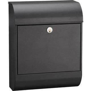 Me-fa postkasse pearl 872 sort 6 stifts rukolås 356x455x175mm