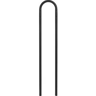 Me-fa bøjlestander 22 sort 1600x38mm incl montagestænger