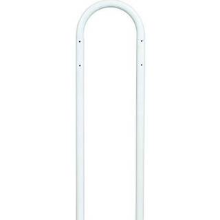 Mefa postkassestander 22 Ø38x1150 hvid P22090