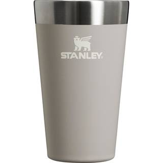 Stanley Adventure Inulsated Stacking Beer Pint Glass Rustfrit st?l Dobbelt v?g Robust metal Drikke Tumbler 16 Oz Ash 2.0