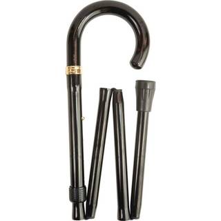 Sammenklappelig stok med rundt greb