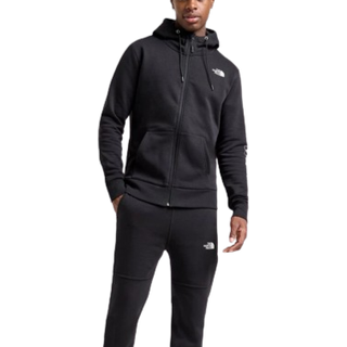 The North Face Linear Logo Full-Zip Hoodie, Black - XL