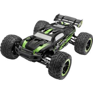 BlackZon Slyder Stadium Truck 1:16 2.4GHz RTR 4WD LED Vandtæt Grøn [Levering: 1-2 dage]