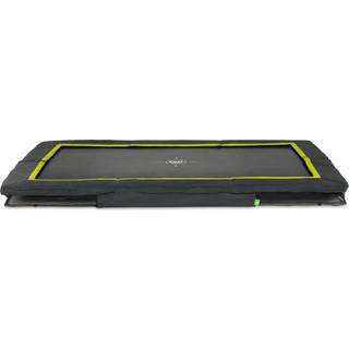 Silhouette Sport - firkantet nedgravningstrampolin - Sort (EXIT) 244x366 cm (8x12ft)