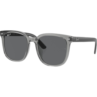 Ray-Ban RB4401D Asian Fit Polarized 659981 57 Solbriller Mænd Grå - Transparent Dark Grey - 57mm