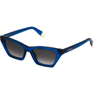 Furla SFU777V 0955 53 Solbriller Kvinder Blue - Transparent Navy Blue - 53mm