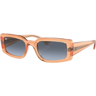 Ray - Ban Unisex RB4395 KILIANE 66868F Solbriller Acetat Orange Blå Pillow Normal Skygge