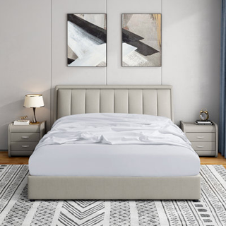 Cathay Home California King Fitted Sheet - Dobbelt børstet Ultra Soft - Wrinkle & Fade Resistant - 16 """" Deep Pocket Fitted Sheet - God pasform t