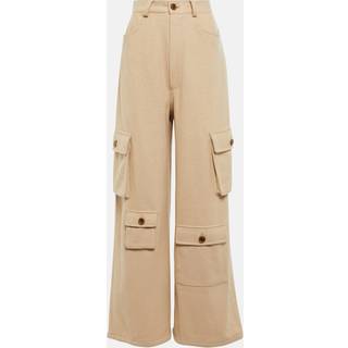 The Frankie Shop Hailey wool-blend cargo pants - beige - XS