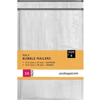 12,5x19 inches poly boble mailer selvforsegling boble forsendelseskonvolutter 2,5 mil 50 pakke