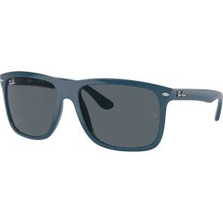 Ray - Ban Unisex RB4547 BOYFRIEND TWO 6717R5 Solbriller Injiceret Blå Blå Firkantet Normal Antiblænding