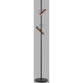 Spirit F1 gulvlampe, sort / rose gold