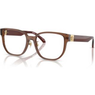 Versace Kvinde VE3360D 5028 Optiske stel Acetat Brun Transparent Firkantet Normal