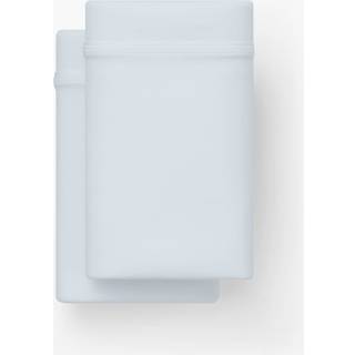 Lilla softstretch pillowcase sæt konge lilla madras ark bambus pudebetræk fugt-wicking morgenmist lyseblå