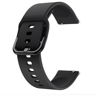 20 mm silikone armbånd til Garmin/Vivomore Sort
