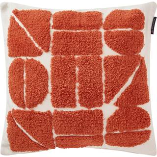 Lexington Rug Graphic Pudebetræk 50x50 Cm Terra/hvidt - Pyntepuder & Betræk Uld - 12424104-1098-SH25