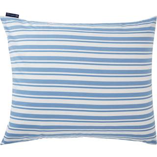 Lexington Striped Cotton Poplin Pudebetræk 50x60 Cm t - Pudebetræk Bomuldspoplin Blå - 12420000-1600-P25