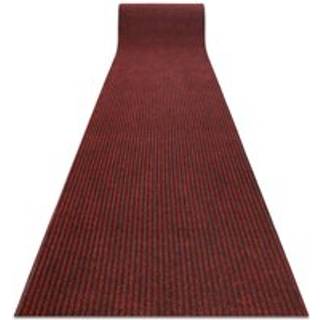 Visker skridsikker 120 cm GIN 3086 liverpool ekstern, intern, gummibelagt - rød 120x490 cm