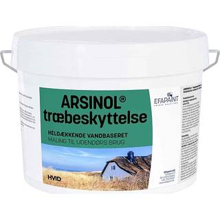 Arsinol® træbeskyttelse, hvid, glans 30 - 3 liter