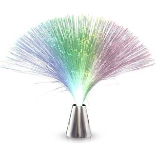 Fiberoptisk Lampe / Fiberlampe - Farveskiftende - 30 cm