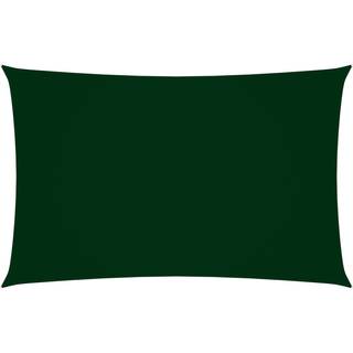 solsejl 2,5x5 m oxfordstof rektangulær mørkegrøn