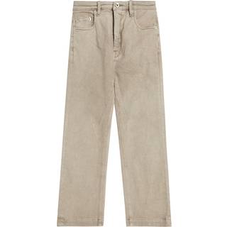 Rick Owens Kids Geth cotton-blend pants - grey - Y 8