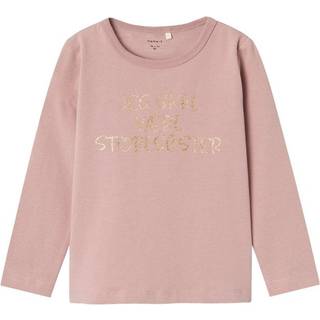 NAME IT Jeg Skal Være Storesøster Bluse Deauville Mauve