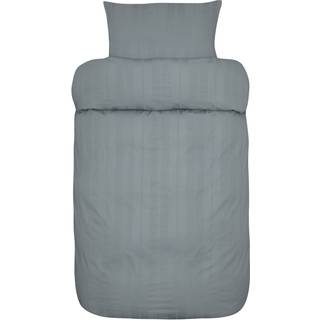 Sengetøj 140x220 cm - Midnat Blå - 100% ekstra fin bomuld - Satinkrepp - Sengesæt fra Høie