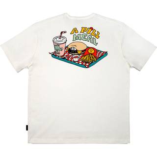 The Dudes A Pill Meal T-shirt - M - off/white
