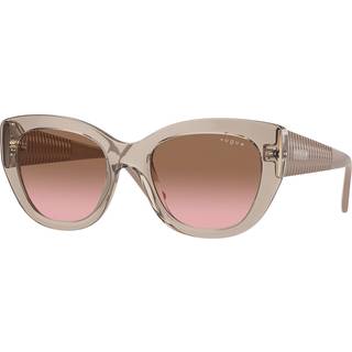 VOGUE EYEWEAR Kvinde VO5567S 299014 Solbriller Nylon Brun Rosa Sommerfugl Normal Skygge